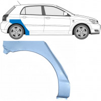 Panel de reparación guardabarros trasero para Toyota Corolla 2001-2007 / Derecho 7043