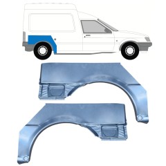 Panel de reparación guardabarros trasero para Ford Courier 1992-1995 / Izquierda+Derecha / Conjunto 10255