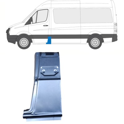 Panel de reparación pilar para Volkswagen Crafter 2005-2017 / Izquierda 13749