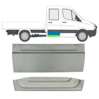 Panel de reparación puerta trasera para Volkswagen Crafter 2005-2017 / Izquierda = Derecha (simétrico) / Conjunto 14126