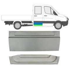 Panel de reparación puerta trasera para Volkswagen Crafter 2005-2017 / Izquierda = Derecha (simétrico) / Conjunto 14126