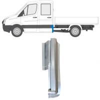 Panel de reparación esquina trasera para Volkswagen Crafter 2005-2017 / Derecho 15509