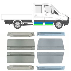Panel de reparación del puerta para Volkswagen Crafter 2005-2017 / Conjunto 14483