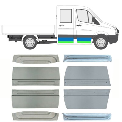 Panel de reparación del puerta para Volkswagen Crafter 2005-2017 / Conjunto 14483