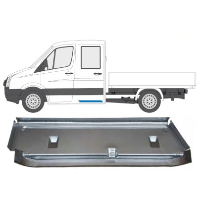 Panel de reparación del peldaño para Volkswagen Crafter 2005-2017 / Izquierda 15369