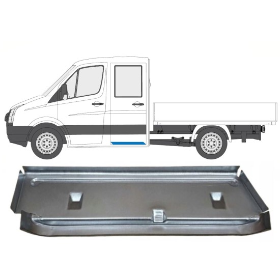 Panel de reparación del peldaño para Volkswagen Crafter 2005-2017 / Izquierda 15369