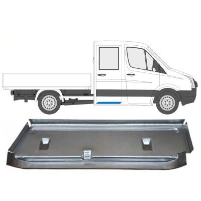 Panel de reparación del peldaño para Volkswagen Crafter 2005-2017 / Derecho 15368