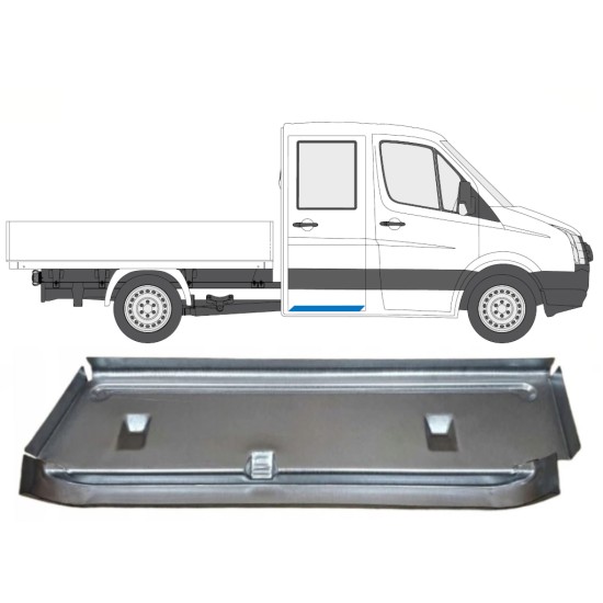 Panel de reparación del peldaño para Volkswagen Crafter 2005-2017 / Derecho 15368