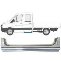 Panel de reparación del umbral trasero para Volkswagen Crafter 2005-2017 / Izquierda 15519