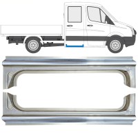 Panel de reparación del umbral trasero para Volkswagen Crafter 2005-2017 / Izquierda+Derecha / Conjunto 15520