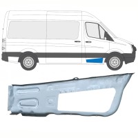 Panel de reparación escalón delantero para Volkswagen Crafter 2005-2017 / Derecho 14102