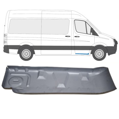 Panel de reparación del peldaño para Volkswagen Crafter 2005-2017 / Derecho 15542