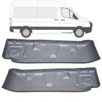 Panel de reparación del peldaño para Volkswagen Crafter 2005-2017 / Izquierda+Derecha / Conjunto 15544