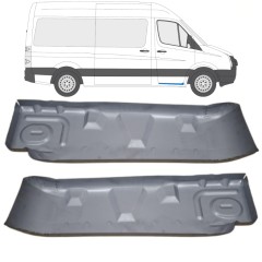 Panel de reparación del peldaño para Volkswagen Crafter 2005-2017 / Izquierda+Derecha / Conjunto 15544