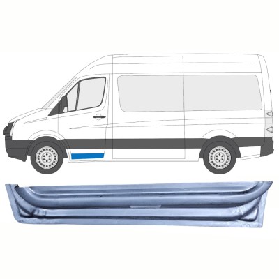 Panel de reparación puerta delantera interior para Volkswagen Crafter 2005-2017 / Izquierda 17057