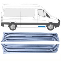 Panel de reparación puerta delantera interior para Volkswagen Crafter 2005-2017 / Izquierda+Derecha / Conjunto 17058