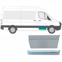 Panel de reparación puerta delantera interna + externa para Volkswagen Crafter 2005-2017 / Derecho / Conjunto 14028