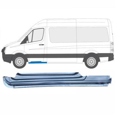 Panel de reparación del umbral puerta delantera para Volkswagen Crafter 2005-2017 / Izquierda 13971