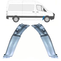 Panel de reparación guardabarros delantero para Volkswagen Crafter 2005-2017 / Derecho 17255