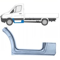 Panel de reparación guardabarros delantero con parte de umbral para Volkswagen Crafter 2005-2017 / Izquierda 13839