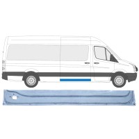 Panel de reparación puerta corredera interna para Volkswagen Crafter 2005-2017 / Derecho 13992
