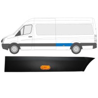 Moldura lateral guardabarros trasero con lámpara para Volkswagen Crafter 2005-2017 / Izquierda / Conjunto 13994