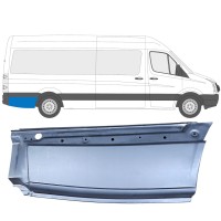 Panel de reparación guardabarros trasero para Volkswagen Crafter 2005-2017 / Derecho 13451