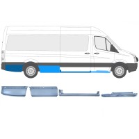 Panel de reparación conjunto para Volkswagen Crafter 2005-2017 / Derecho / 14504