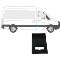 Moldura lateral delantera para Volkswagen Crafter 2005-2017 / Derecho 13689