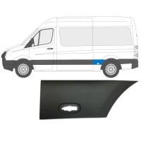 Moldura lateral guardabarros trasero para Volkswagen Crafter 2005-2017 / Izquierda 13823