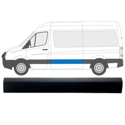 Moldura lateral para Volkswagen Crafter 2005-2017 / Izquierda 13825