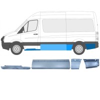 Panel de reparación conjunto para Volkswagen Crafter 2005-2017 / Izquierda / 14503