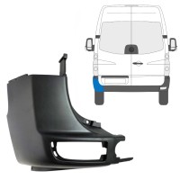 Esquina parachoques trasero para Volkswagen Crafter 2005-2017 / Izquierda 15547