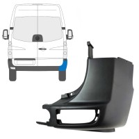 Esquina parachoques trasero para Volkswagen Crafter 2005-2017 / Derecho 15548
