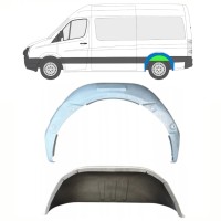 Panel de reparación guardabarros trasero interno para Volkswagen Crafter 2005-2017 / Izquierda / Conjunto 14322