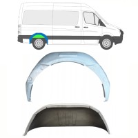 Panel de reparación guardabarros trasero interno para Volkswagen Crafter 2005-2017 / Derecho / Conjunto 14321