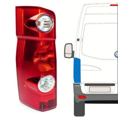 Lámpara trasera para Volkswagen Crafter 2005-2017 / Izquierda 15573