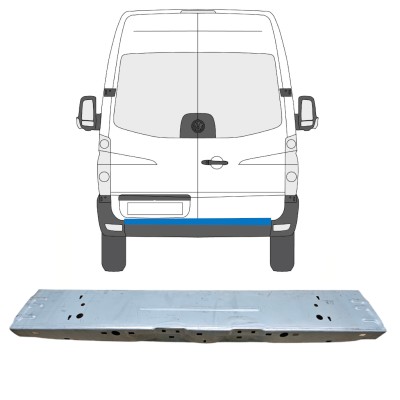 Panel de reparación trasero para Volkswagen Crafter 2005-2017 14239