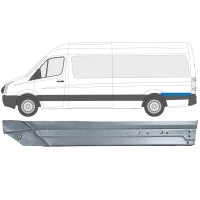 Panel de reparación guardabarros trasero para Volkswagen Crafter 2005-2017 / Izquierda 14333
