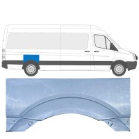Panel de reparación guardabarros trasero para Volkswagen Crafter 2005-2017 / Derecho 13440