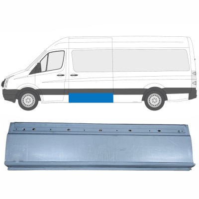 Panel de reparación lateral para Volkswagen Crafter 2005-2017 / Izquierda 13502