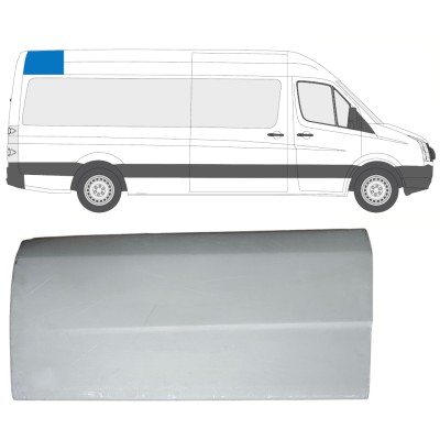 Panel de reparación del techo para Volkswagen Crafter 2005-2017 / Derecho 13840