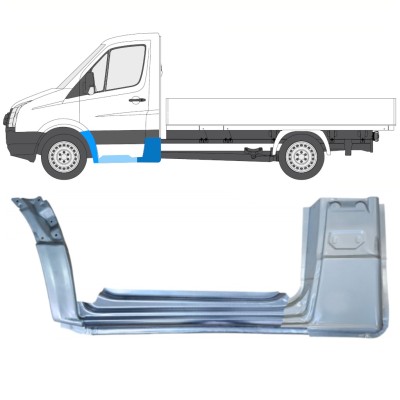 Panel de reparación conjunto para Volkswagen Crafter 2005-2017 / Izquierda / 15530