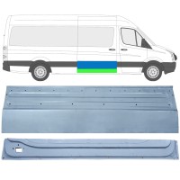 Panel de reparación puerta corredera interna + externa para Volkswagen Crafter 2005-2017 / Derecho / Conjunto 14319