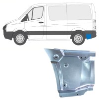 Panel de reparación guardabarros trasero para Volkswagen Crafter 2005-2017 / Izquierda 15512