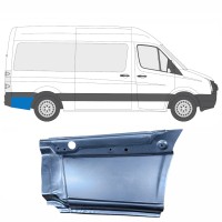 Panel de reparación guardabarros trasero para Volkswagen Crafter 2005-2017 / Derecho 13443
