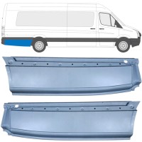 Panel de reparación guardabarros trasero para Volkswagen Crafter 2005-2017 / Izquierda+Derecha / Conjunto 14359