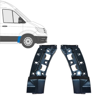 Panel de reparación guardabarros delantero para Volkswagen Crafter 2017- / Izquierda+Derecha / Conjunto 16088