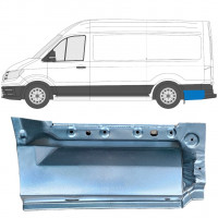 Panel de reparación guardabarros trasero para Volkswagen Crafter / MAN THE 2017- / MWB / LWB / Izquierda 11593