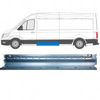 Panel de reparación lateral con agujeros para moldura para Volkswagen Crafter / MAN THE 2017-  / Izquierda 11604